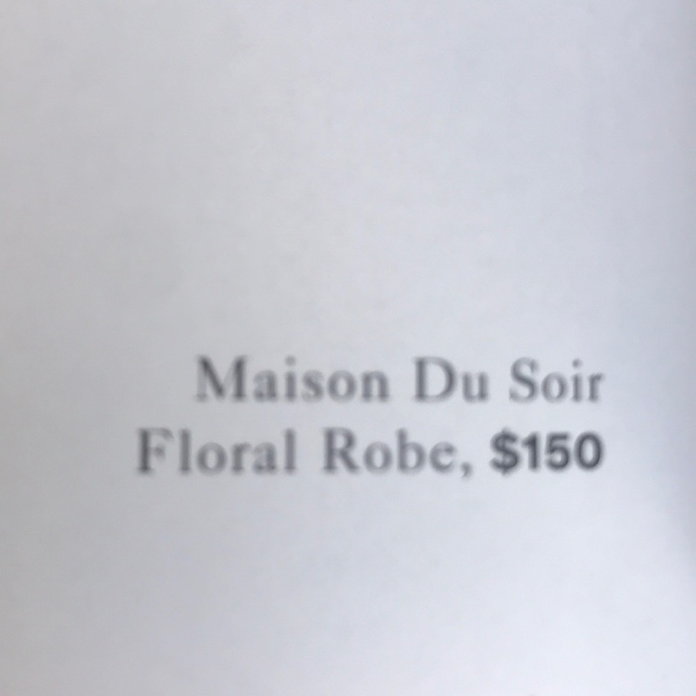 Floral Robe - Picture 3 of 3